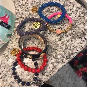 Lot of rustic cuffs